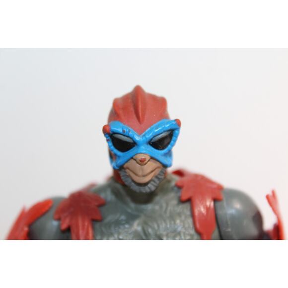 Stratos 100% Complete MOTU Red Wing Variant Vintage 1981 Mattel Action Figure - Picture 5 of 10